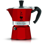 Moka Moka pott 3 tassile Moka Express 5466 BIALETTI punane
