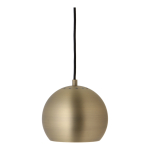 Frandsen Ball Ripplamp, 18 cm, Matte Antiikne Messing
