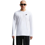 Meeste Meeste T-s&auml;rk Nike Club Tee LS valge AR5193 100 (L)