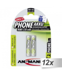 12x2 12x2 Ansmann maxE NiMH bat. Micro AAA 550 mAh DECT PHONE