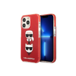 Case Case Karl Lagerfeld KLHCP13LTPE2TR iPhone 13 Pro / 13 6.1" hardcase red/red Karl&Choupette Head