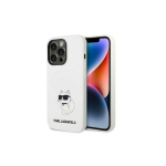 Karl Karl Lagerfeld Apple iPhone 14 Pro Max 6,7 Silicone Choupette White