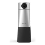 Philips PSE0550 videokonverentsi kaamera Must, H&otilde;be 3840 x 2160 pikslit 30 fps CMOS 25,4 / 2,8 mm (1 / 2.8")