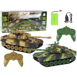 Lean Remote Control Battle Tanks War Tank Kits RC Battle Infrared