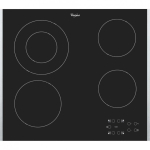 Whirlpool AKT 8130 BA Must Sisseehitatud Keraamiline 4 tsoon(id)