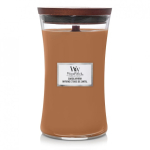 WoodWick Santal Myrrh vahak&uuml;&uuml;nal Silinder Merevaik, Sidrun, Puit Pruun 1 tk