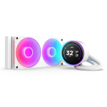 NZXT Kraken Elite 240 RGB Protsessor K&otilde;ik-&uuml;hes vedelikujahuti 12 cm Valge 1 tk