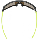 Glasses Glasses Uvex skyrise jr. black-yellow matt / mirror yellow