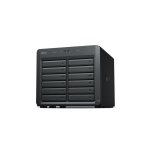 Synology DX1215II k&otilde;vakettaboks HDD/SSD &uuml;mbris Must 2.5/3.5"