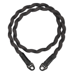 ARTISANARTIST Artisan & Artist I ACAM-707 I Spiral Cord Strap, Black/Grey