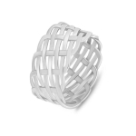 Brilio Brilio Silver Brilio Silver Solid Silver Ring RI065W