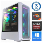 INTOP Ryzen 5 3600 32GB 500SSD M.2 NVME+2TB RX6600 8GB WIN11
