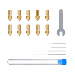 ELEGOO Neptune 4 / 4 Pro pronksotsiku komplekt (0,2 mm x2, 0,4 mm x4, 0,6 mm x2, 0,8 mm x2)