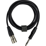 Fuj:tech 6,3 mm TRS &ndash; XLR uros signaalikaapeli, 5 m, musta