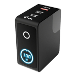 i-tec CHARGER-INTG100W mobiilseadme laadija Universaalne Must Vahelduvvool Kiirlaadimine Hoonesisene