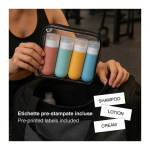 Beper C302AAC010 silikoonist reisipudelite komplekt