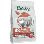 OASY One Animal Protein T&auml;iskasvanud Keskmise/Suure Lambaliha - kuiv koeratoit - 10kg