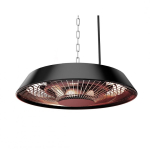 Neo Neo Tools NEO 1500W ceiling heater, aluminum, without remote control, switch, halogen lamp heating element, IP44