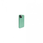 iLike Apple iPhone 14 Silicone plastic case Eco Print Design Flower Green