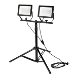 Neo Double spotlight 2x100W SMD LED 2x8500lm on a 1.8m stand