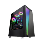 Blackstorm Artemis 3705 ATX case with window, black