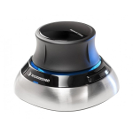3Dconnexion SpaceMouse hiir Kontor RF Wireless + Bluetooth + USB Type-A 6DoF