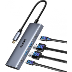 HUB HUB Tech-Protect V2 4in1 USB-C - USB-A 3.0 | USB-A 2.0 | USB-C |