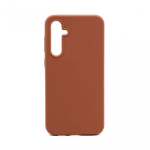 Samsung Samsung Galaxy S23 FE Premium Quality Magnetic Soft Touch Silicone Case Saddle Brown