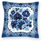 Uab Uab Riolis Cushion / panel Gzhel painting SR1830