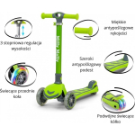 Children's Children's scooter Milly Mally Step Junior, green