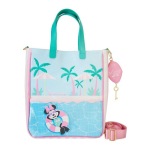 Loungefly Disney Minnie Vacation Style tote bag + coin purse