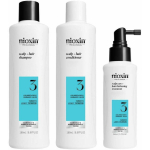 Nioxin System 3 - Kit - Treatment for Color-Treated Hair with Mild Thinning 3 Units