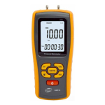 Digital Digital differential pressure gauge - gas pressure gauge - Benetech GM510