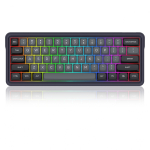 REDRAGON K730GB-RGB-PRO Draconic V2 klaviatuur USB + RF Wireless + Bluetooth Must