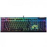 RAZER BlackWidow V4 X Fortnite Edition - Kollane L&uuml;litid (Lineaarne), Mehaaniline M&auml;ngu Klaviatuur