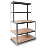 Metalline Metalline t&ouml;&ouml;laud 180 x 100 x 60 cm Humberg HR-855 must