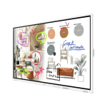 Monitor Monitor SAMSUNG FLIP PRO DIGITAALNE FLIPBOARD, WM85F-X, 85" UHD, EES (USB-C PD 65W, USB SOC, USB HUB) TAGA (HDMI IN/OUT, TOUCH O