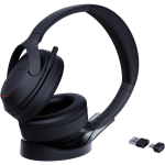 Yealink BH78 Peakood Loodud ja traadita k&otilde;rvaklapid K&otilde;ned / muusika USB Type-C / USB Type-A Bluetooth Laadimisjaam Must