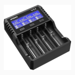 Akulaakula Akulaakula laadija - XTAR VX4 V2 laadimiskomplekt 3,7 V/1,5 V/1,2 V laaditavad akud toiteadapteriga