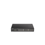 D-Link DGS-1100-24V2 v&otilde;rgul&uuml;liti Juhitav L2 Gigabit Ethernet (10/100/1000) 1U Must