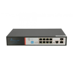 Extralink EX.8222 v&otilde;rgul&uuml;liti Juhitav L2/L4 Gigabit Ethernet (10/100/1000) Power over Ethernet tugi 1U Must