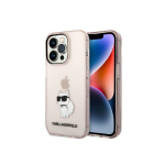 Karl Karl Lagerfeld KLHCP14LHNCHTCP iPhone 14 Pro 6.1" Pink/Pink Hard Case Iconic Choupette