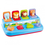 PLAYGO INFANT&TODDLER educational toy Hide & Pop Safari Friends, 2463