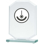 Detail Detail Engraved glass trophy