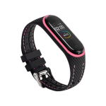 Beline pasek Sport Mi Band 6|5 czarno-r&oacute;żowy black|pink
