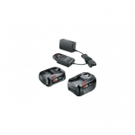 Bosch Starter-Set 18V - 2 x Akku (2,0 Ah + 4,0 Ah) Aku ja laadija komplekt