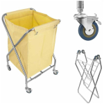 Royal Royal Catering Cart na brudne pranie zładwany nierdzewny 200L