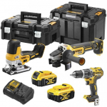 battery battery pack Combo DCD796 + DCG405 + DCS335 18V Li-Ion XR 2x5.0Ah, 2 x suitcase TSTAK, DeWalt [DCK329P2T-QW]