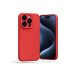 Mercury MagSafe Semi-Silicone iPhone 15 Pro 6,1" czerwony |red