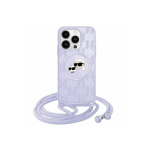 Karl Karl Lagerfeld KLHMP15LHCKCKLCU iPhone 15 Pro 6.1" fioletowy|pur